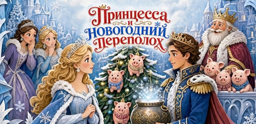 Сказка "Принцесса и новогодний переполох" 13:00